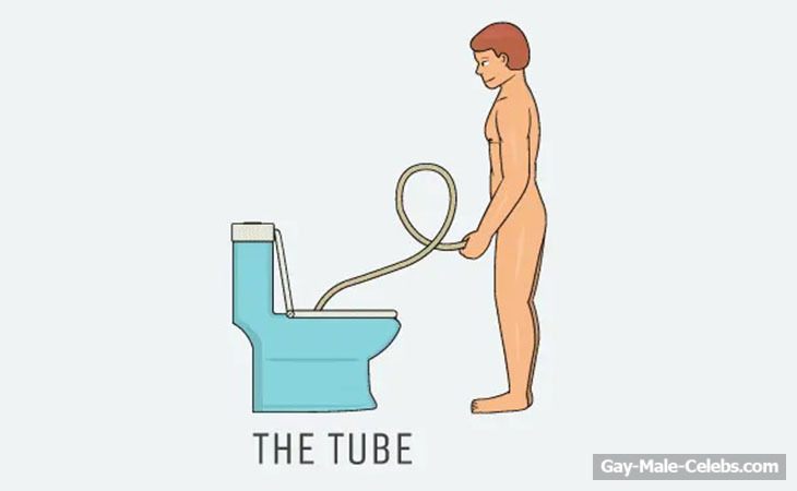 the tube