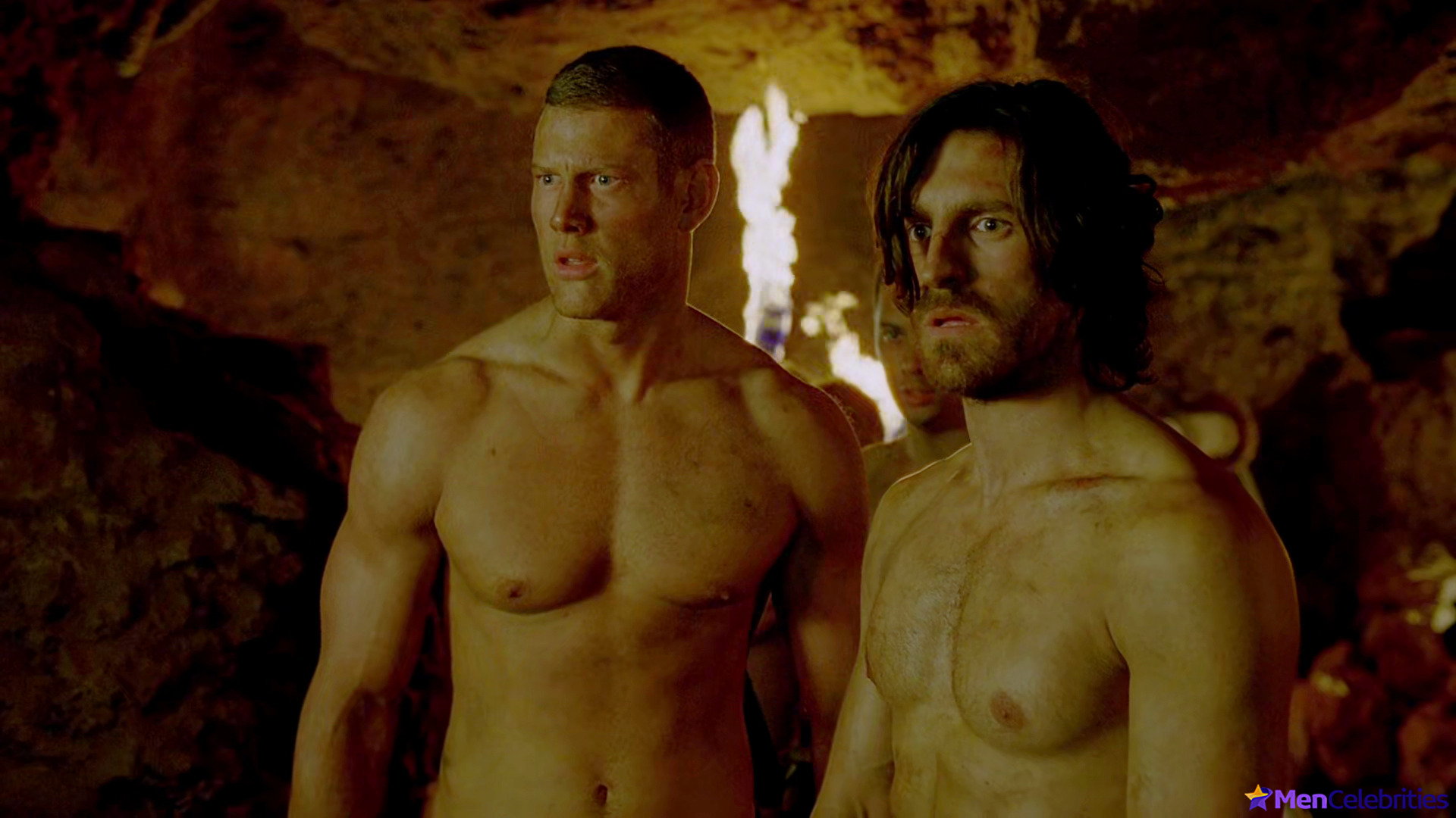 Tom Hopper shirtless