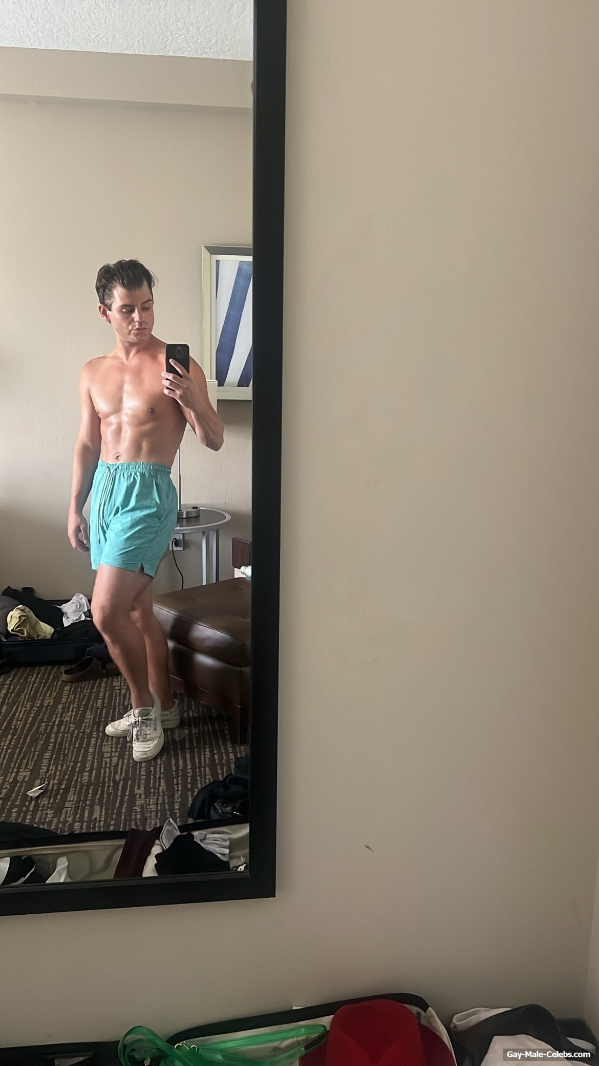 Garrett Clayton naked selfie