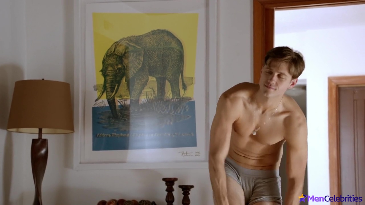 Aaron Tveit underwear