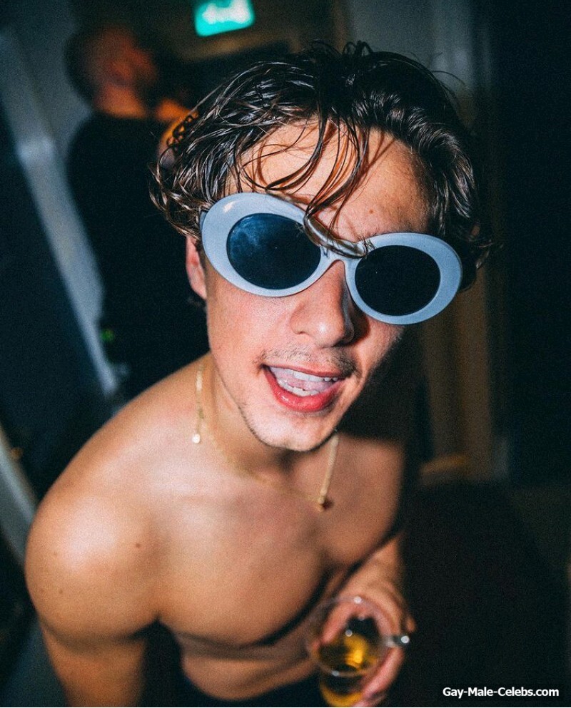 Bradley Simpson shirtless