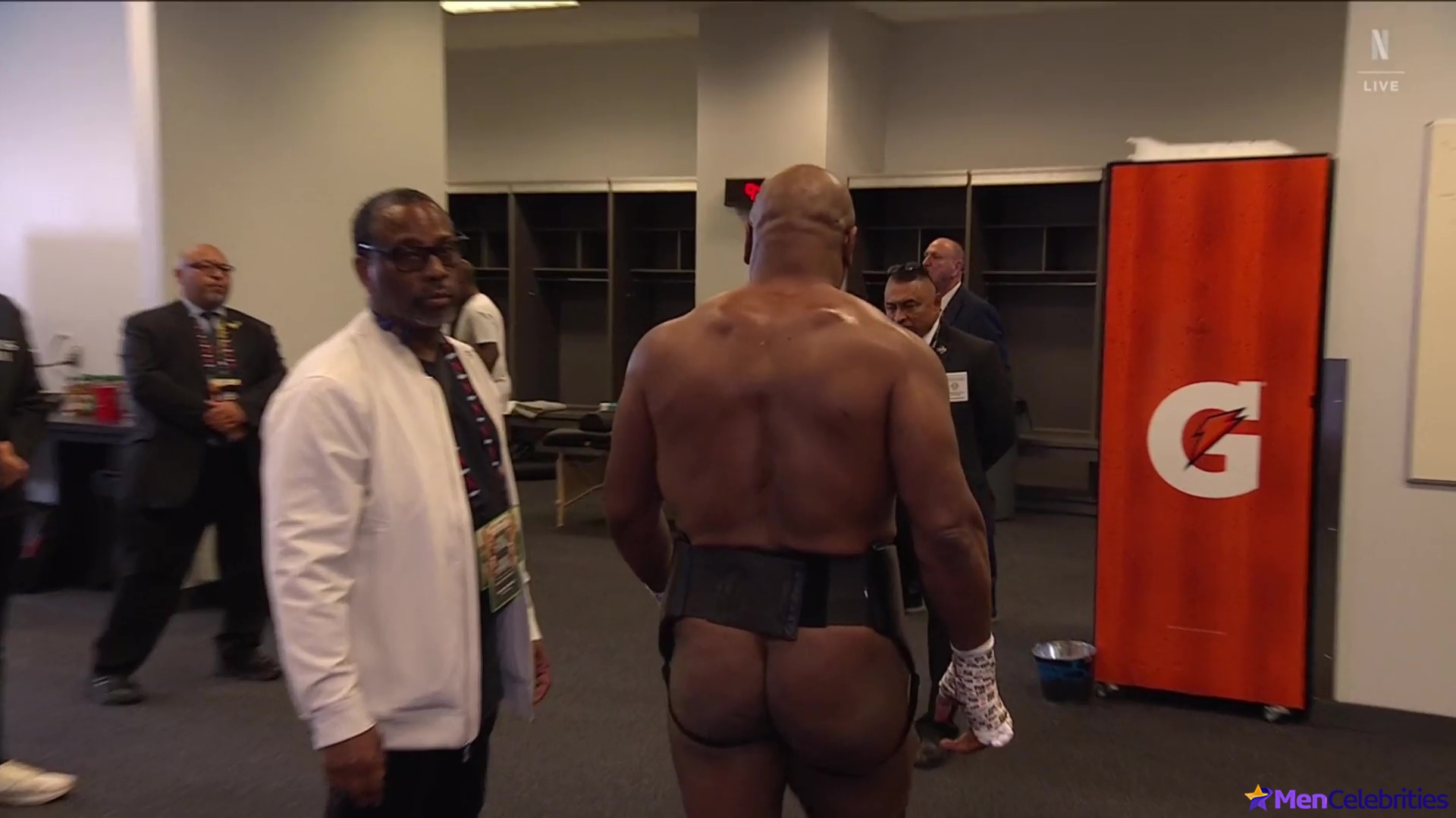 Mike Tyson ass nude