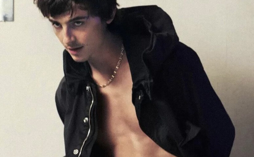 Timothée Chalamet Posing Sexy for Rolling Stone