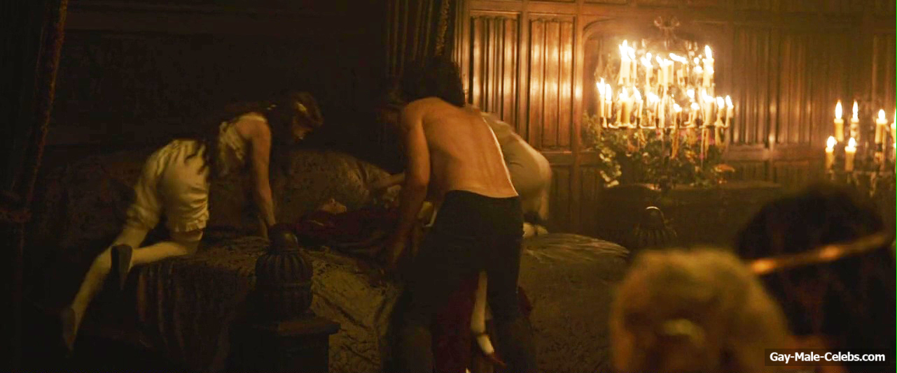 Adam Driver shirtless