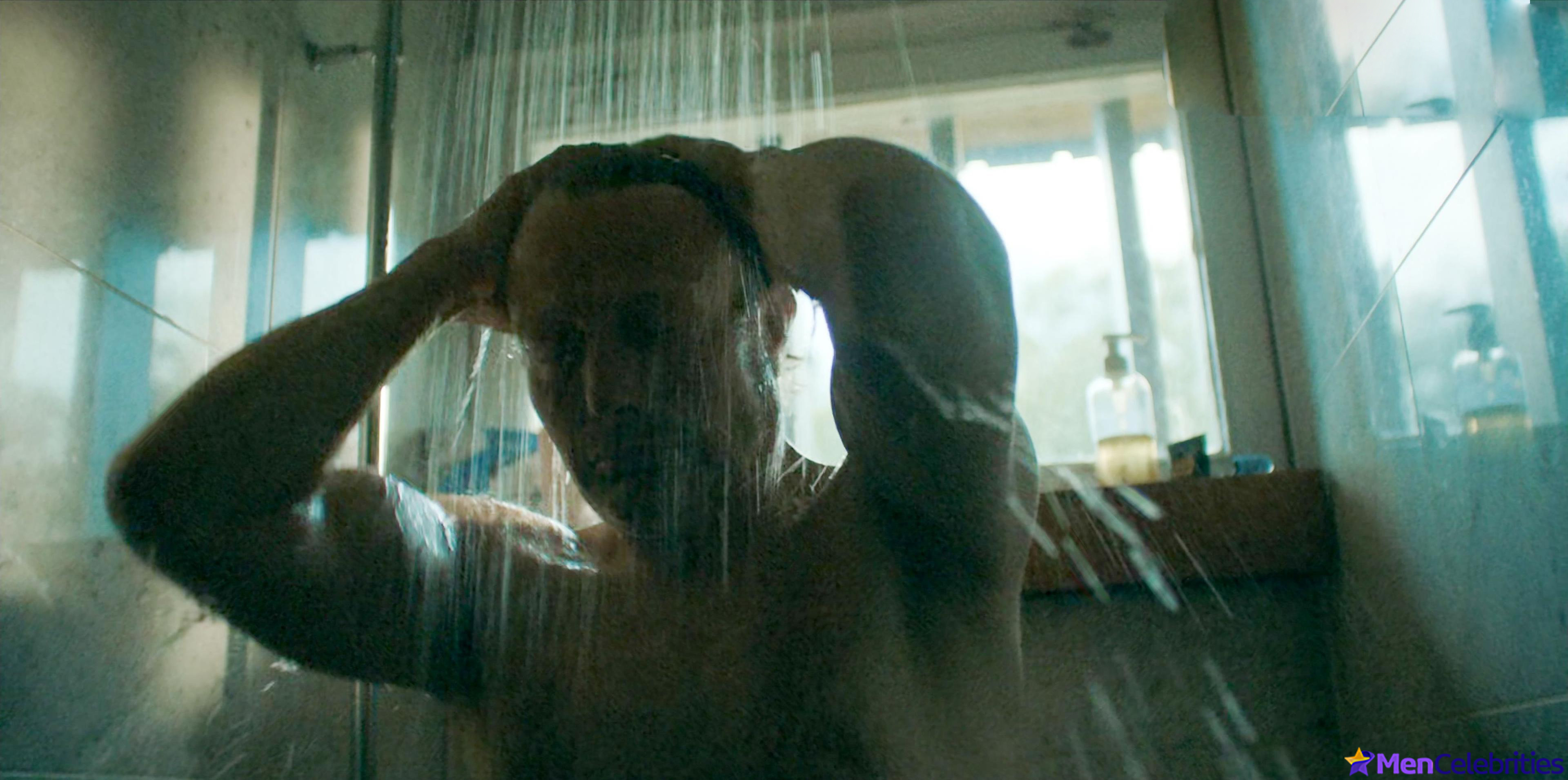 Mads Mikkelsen nude in shower