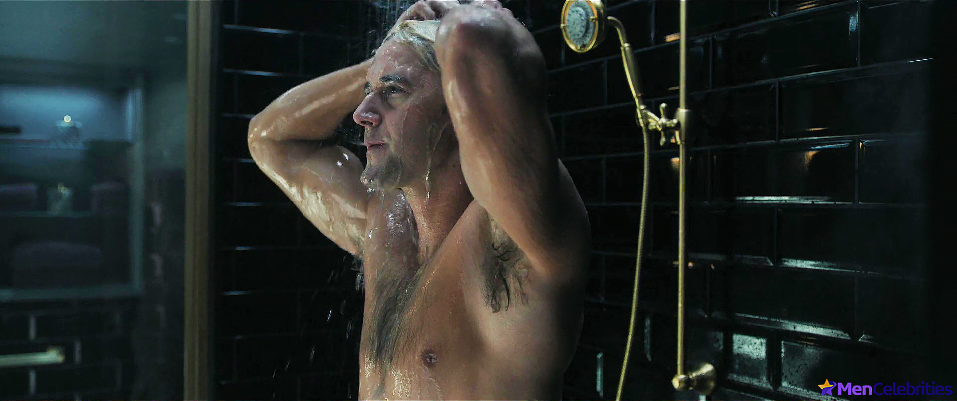 Ryan Eggold in shower