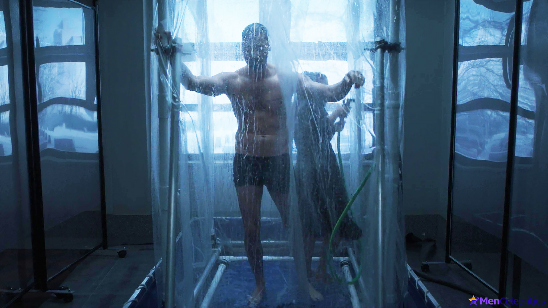 Ryan Eggold wet underwear