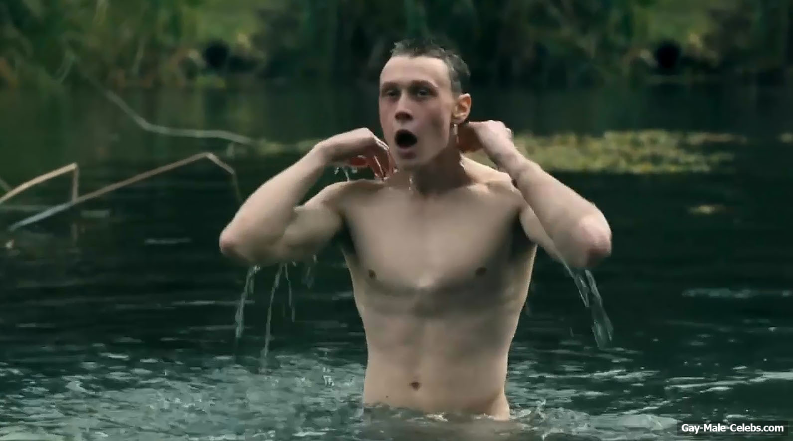 George MacKay nude