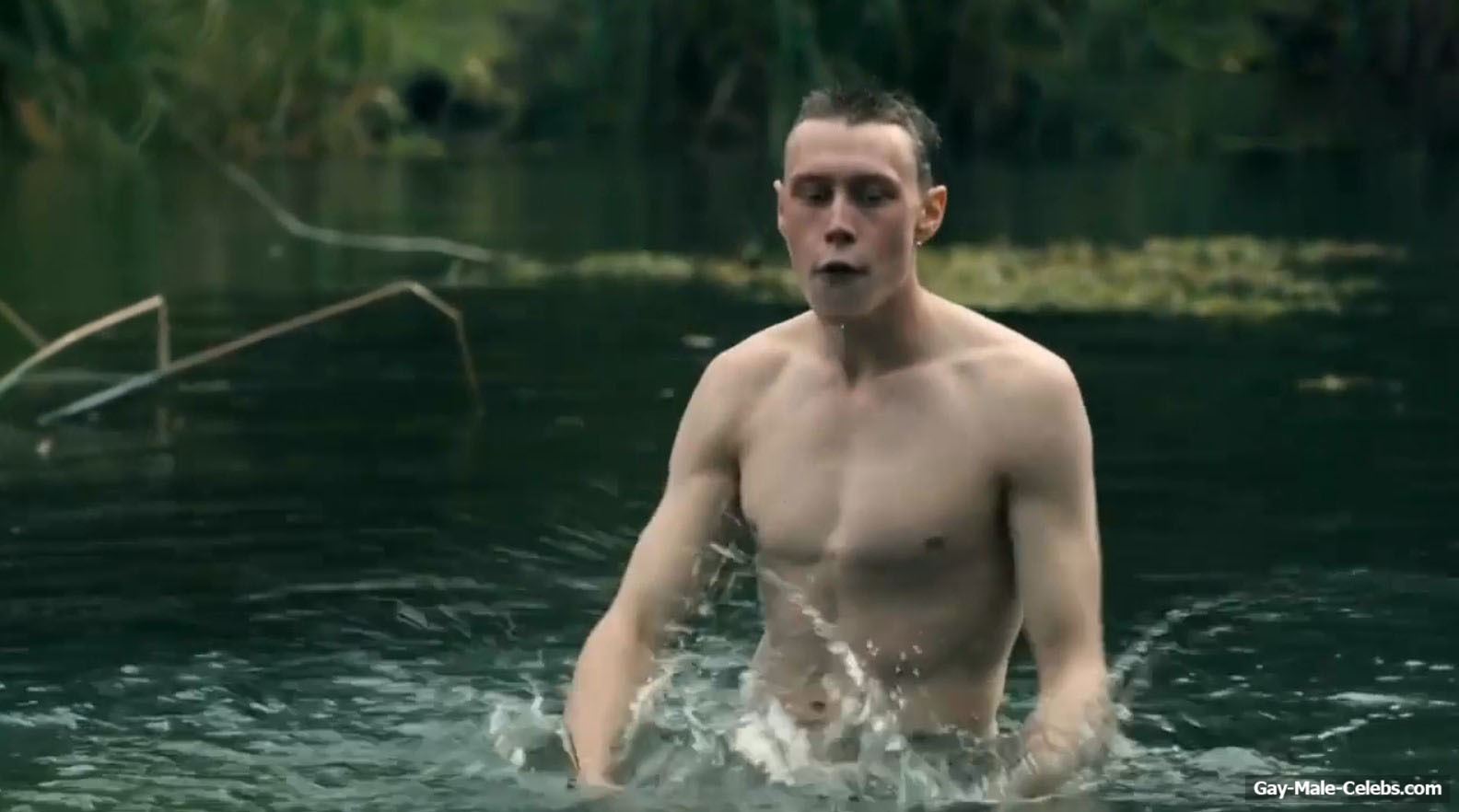 George MacKay naked