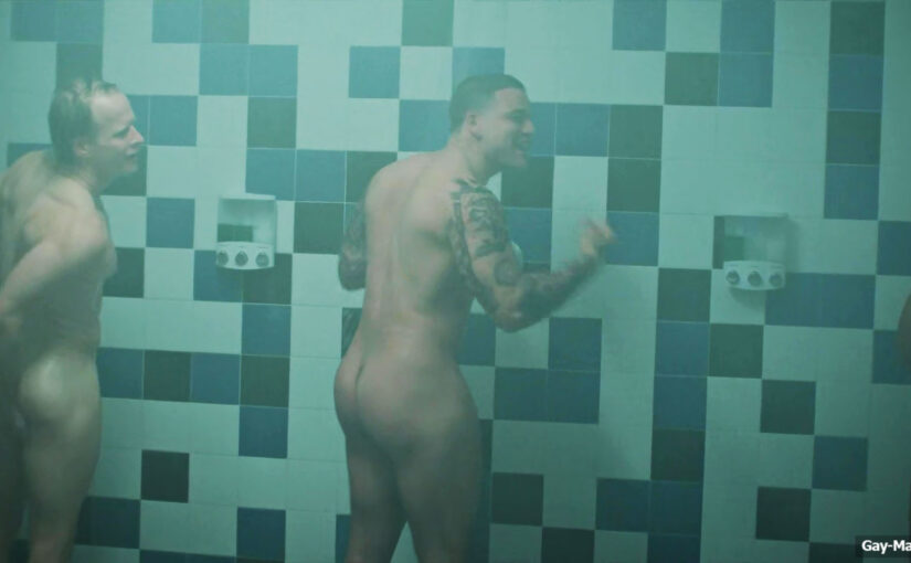 Josh Rivera Nude Shower Scenes in American Sports Story