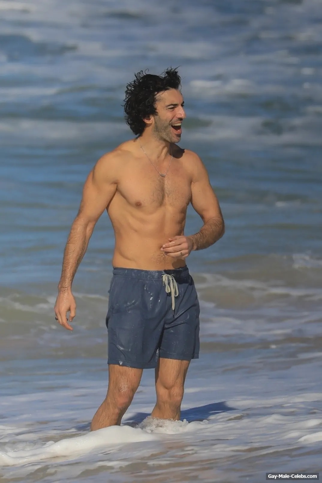 Justin Baldoni shirtless