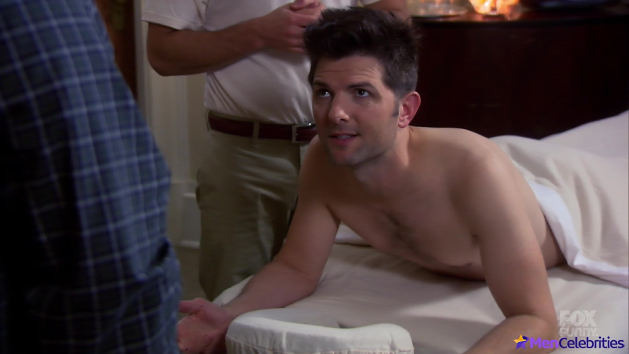 Adam Scott shirtless