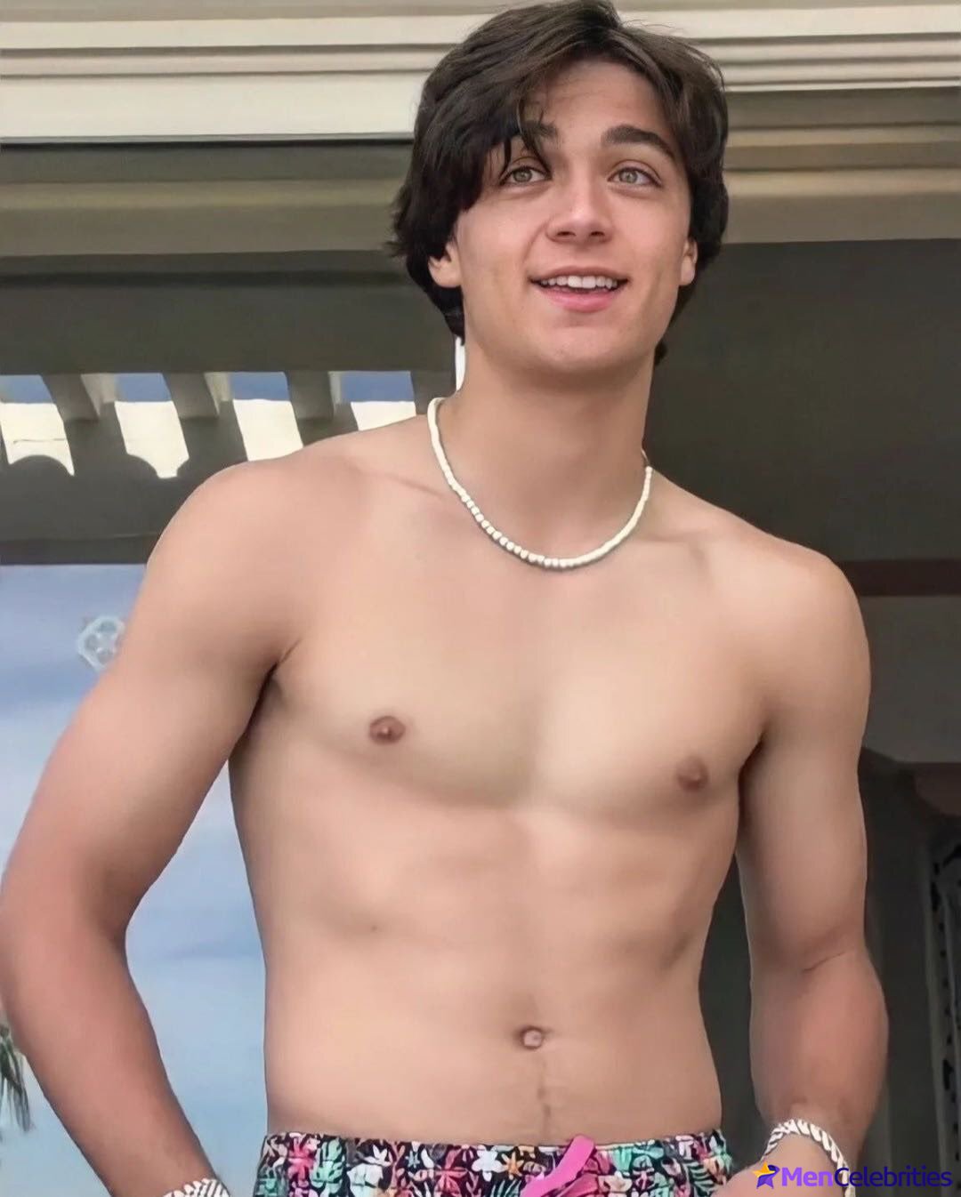 Asher Angel frontal nude