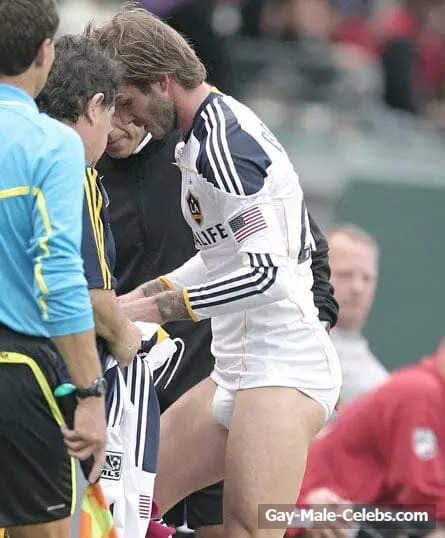 David Beckham oops