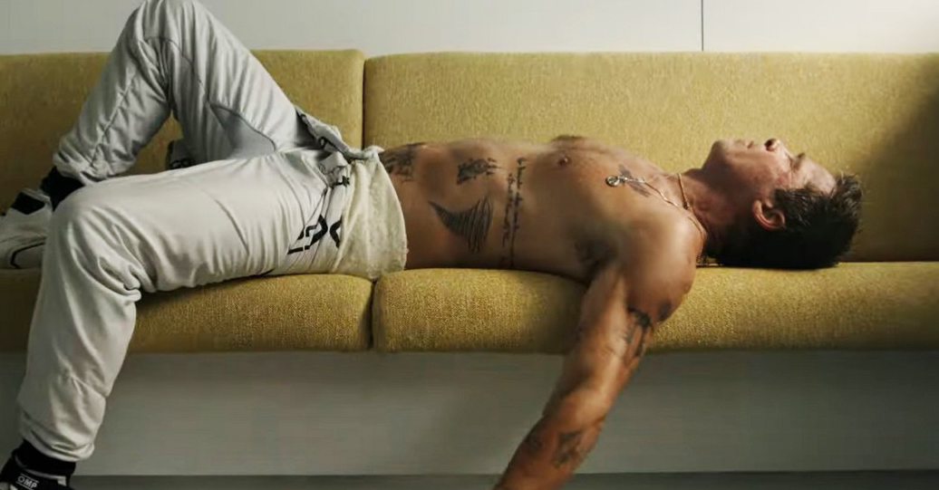 Brad Pitt’s Tattoos Steal the Spotlight in New ‘F1’ Movie Teaser