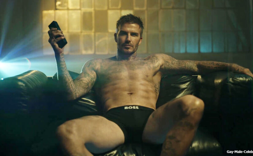 David Beckham Nude Butt & Bulge Underwear for Boss