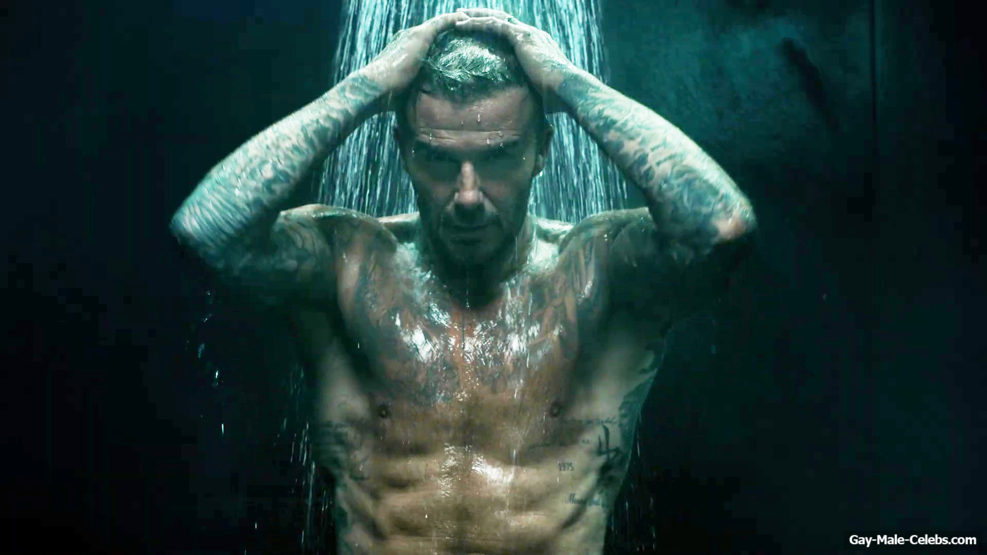 David Beckham frontal nude