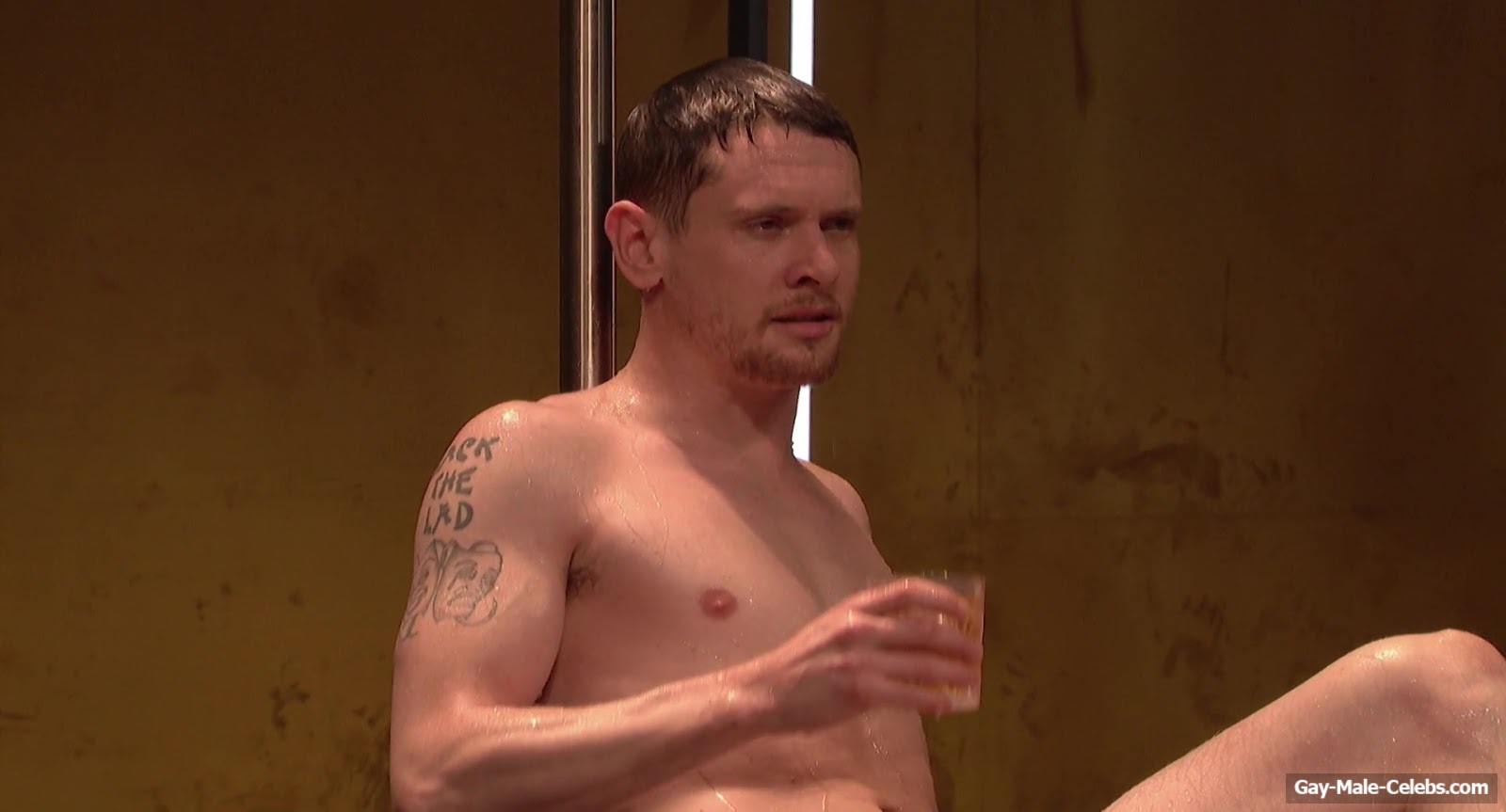 Jack O'Connell frontal nude