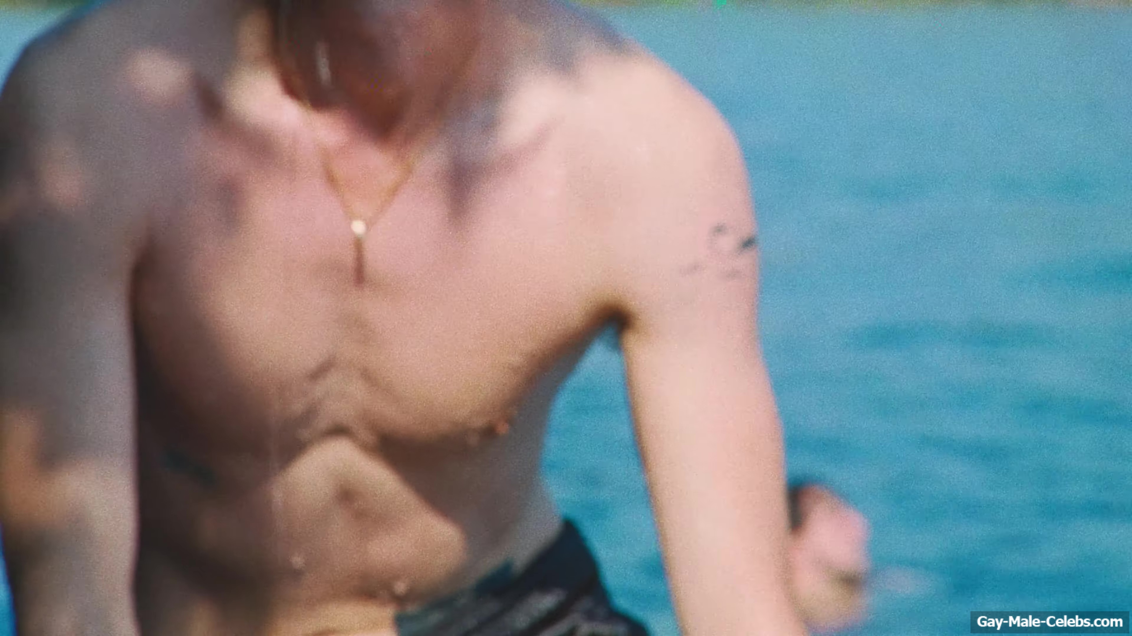 Jaeden Martell shirtless