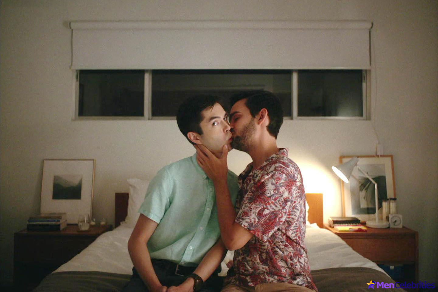 James Sweeney gay kiss