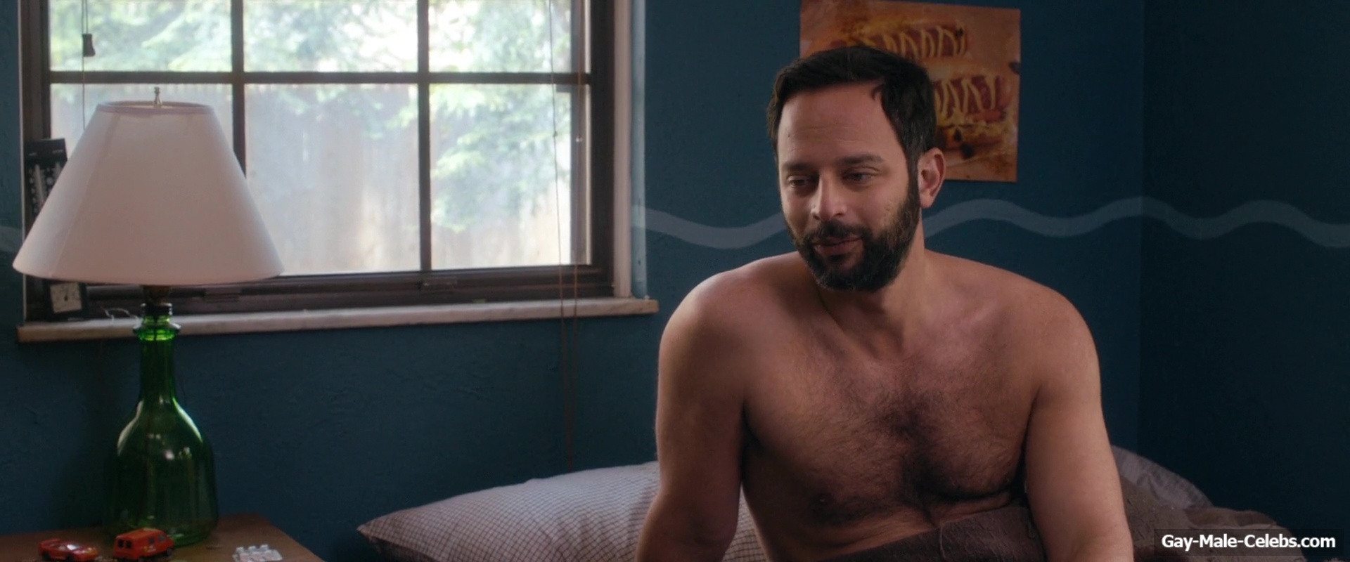 Nick Kroll shirtless