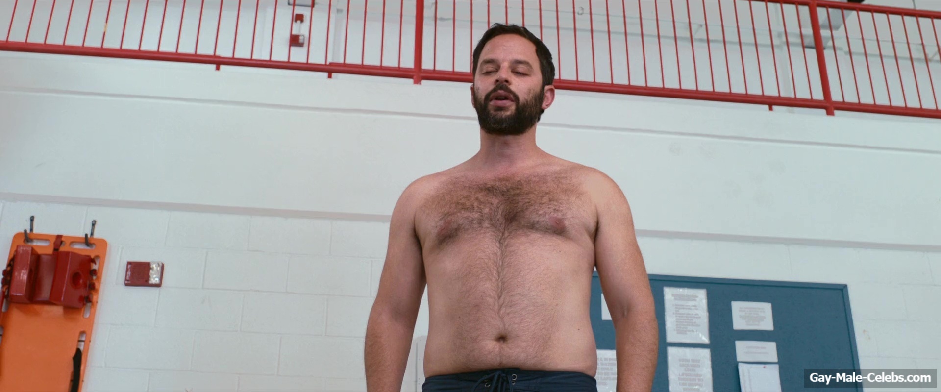 Nick Kroll naked torso