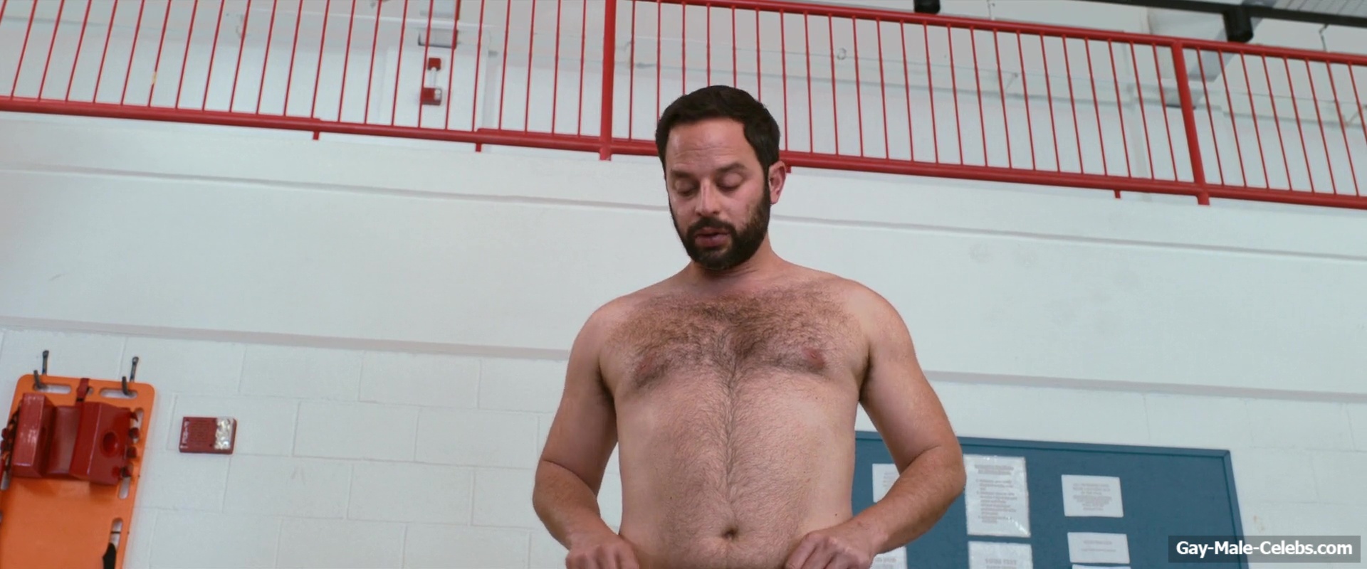 Nick Kroll shows cock