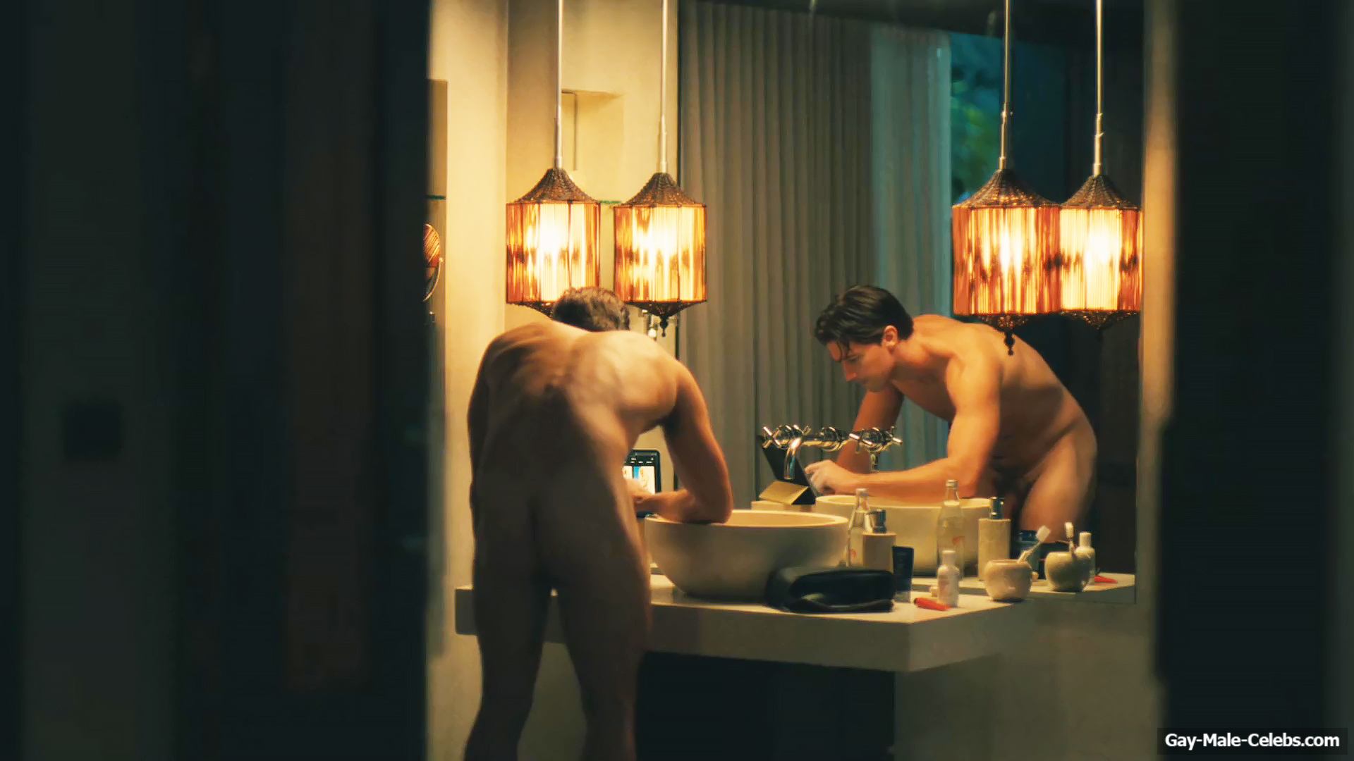 Patrick Schwarzenegger frontal nude