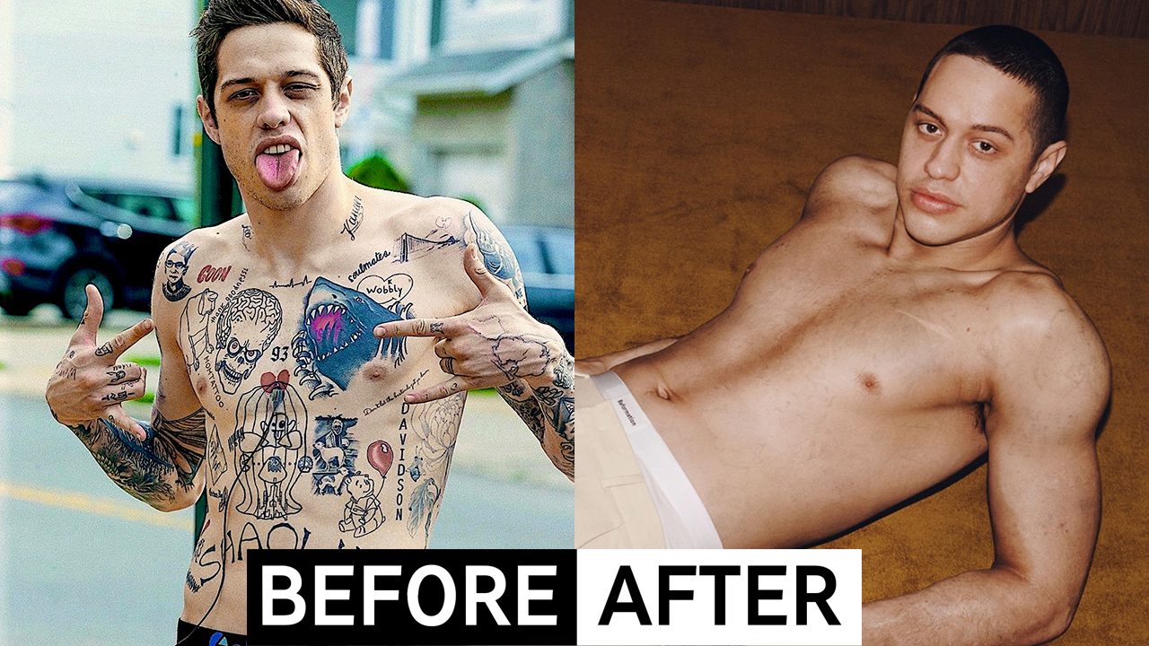 Pete Davidson Drops Tattoos & Flaunts His Big Celebrity Bulge