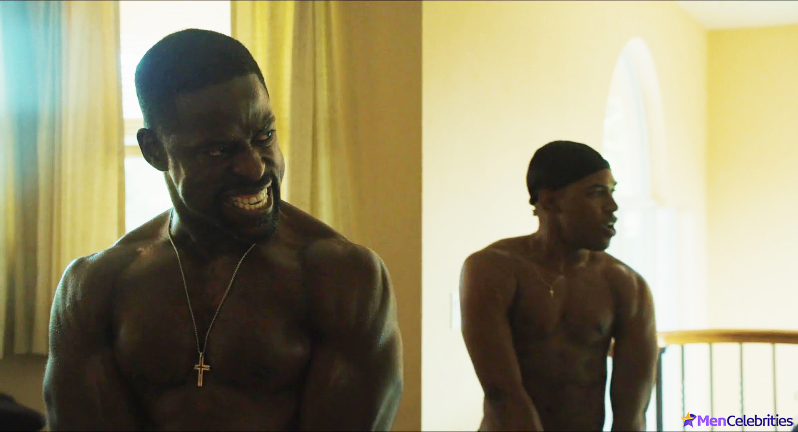 Sterling K Brown shirtless