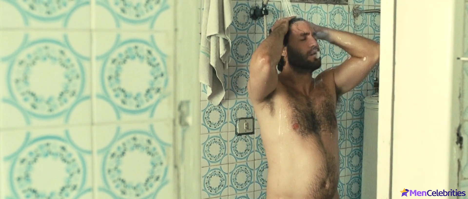 Edgar Ramirez nude shower scenes