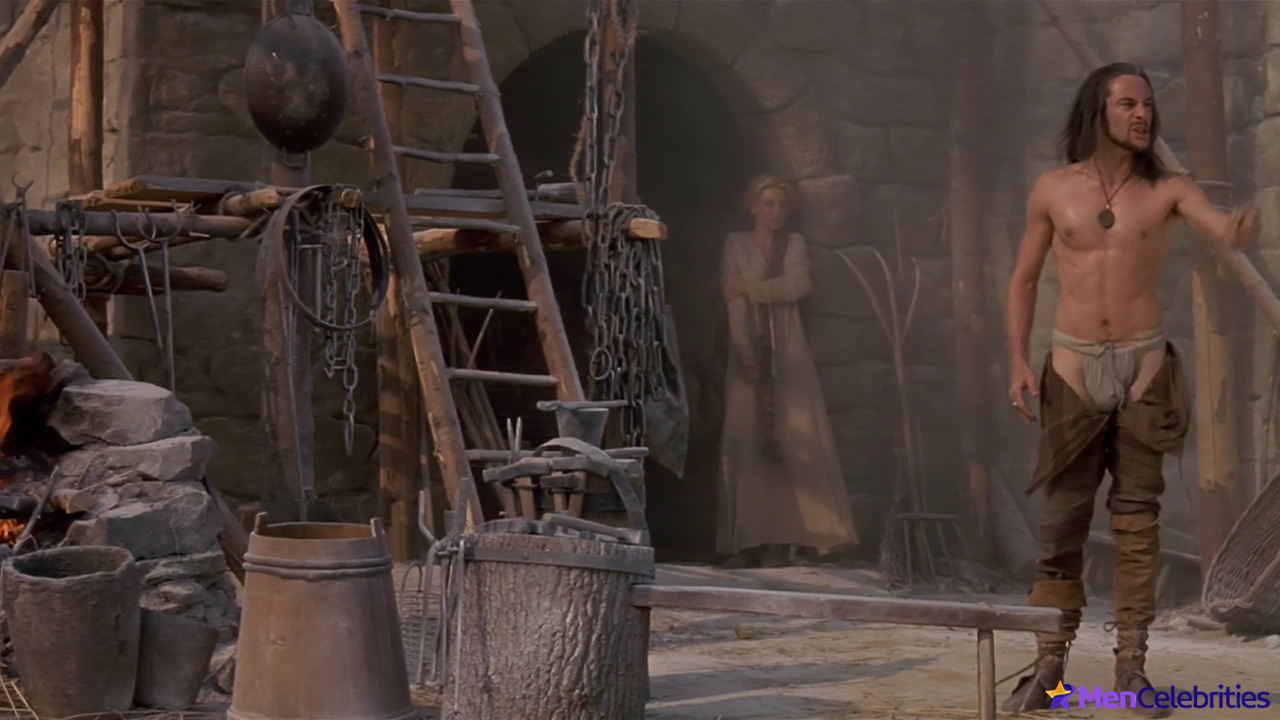 Jason Isaacs cock bulge