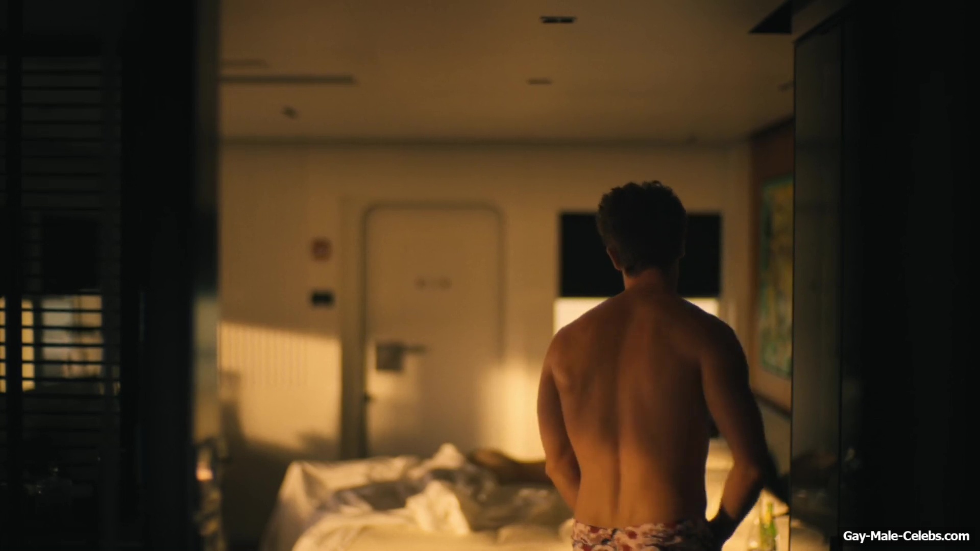 Patrick Schwarzenegger shirtless