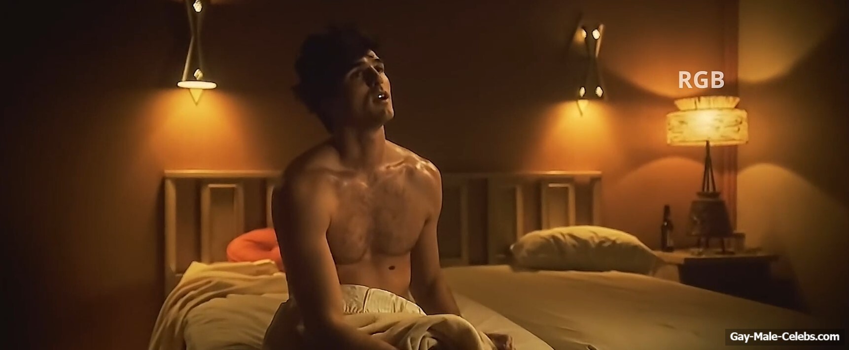 Jacob Elordi shirtless