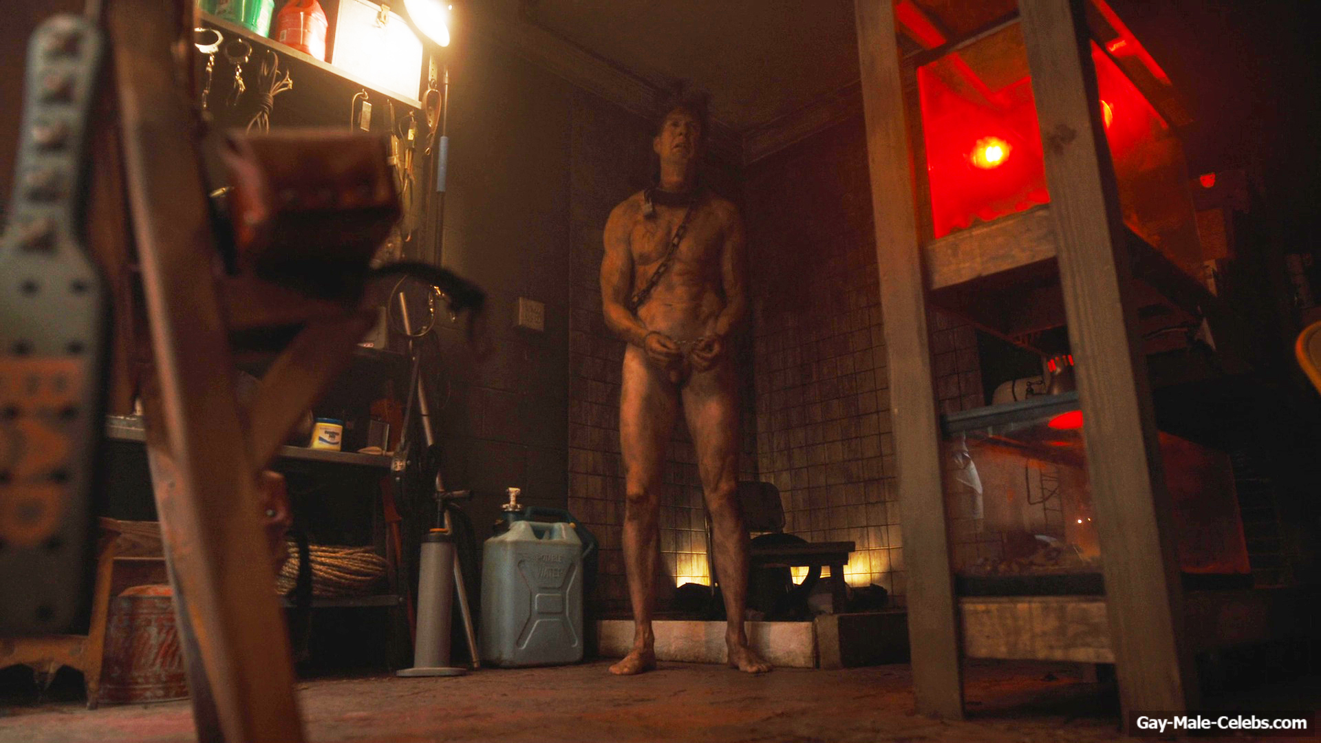 Regan Burns dick exposed