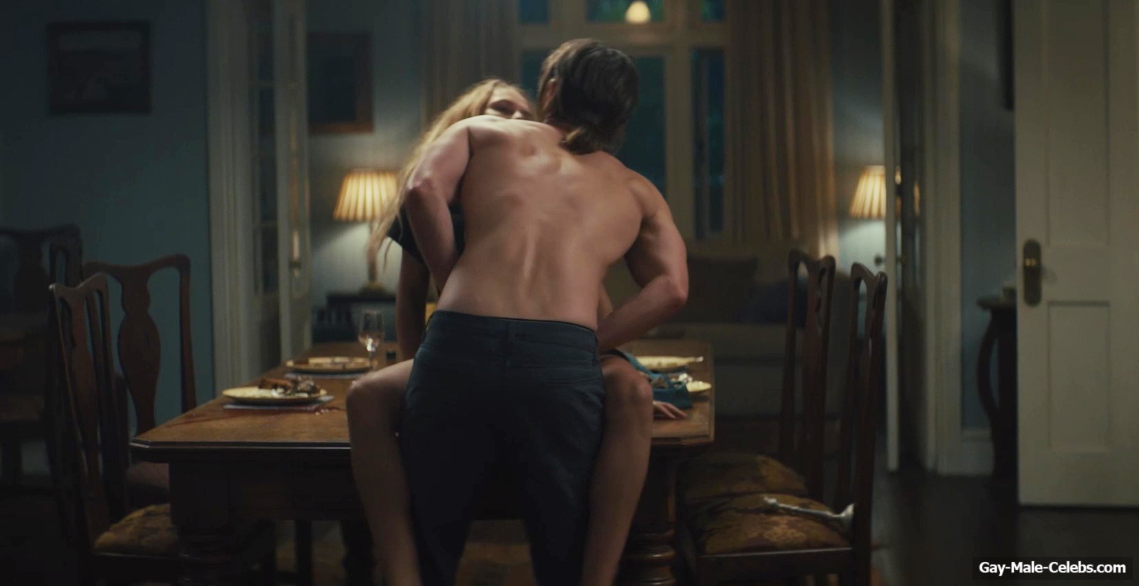 Xavier Samuel shirtless