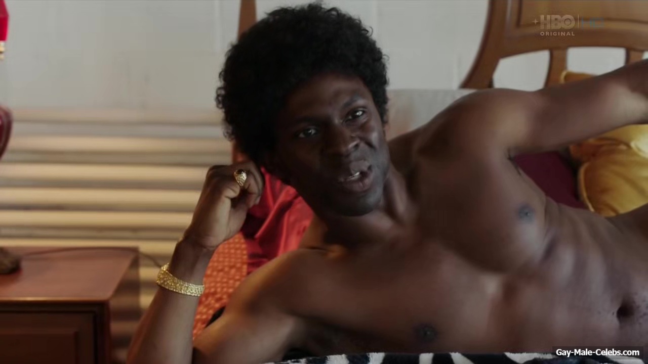 Gbenga Akinnagbe naked