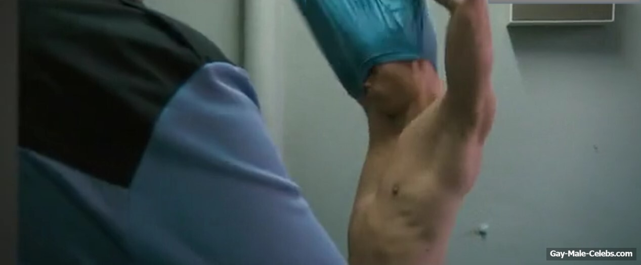 Vinzenz Kiefer shirtless