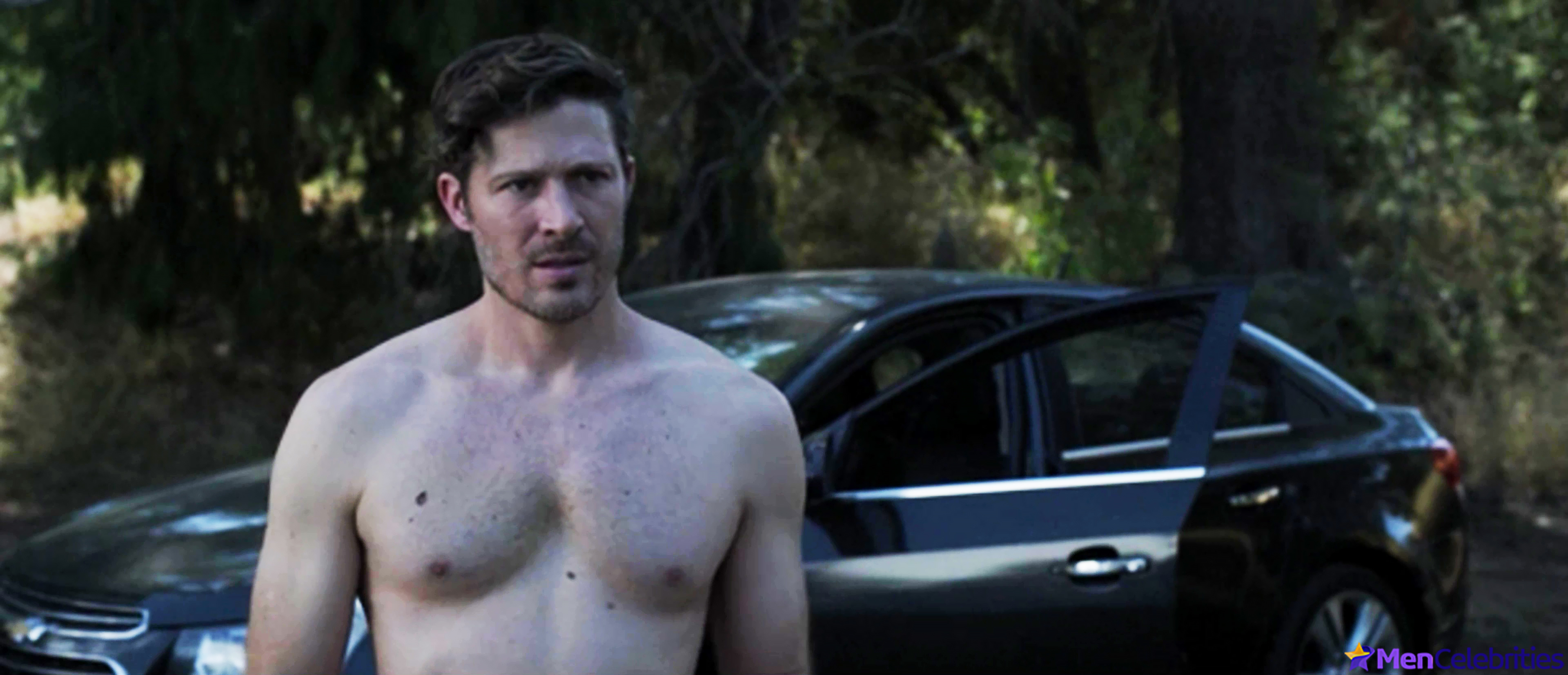 Zach Gilford shirtless