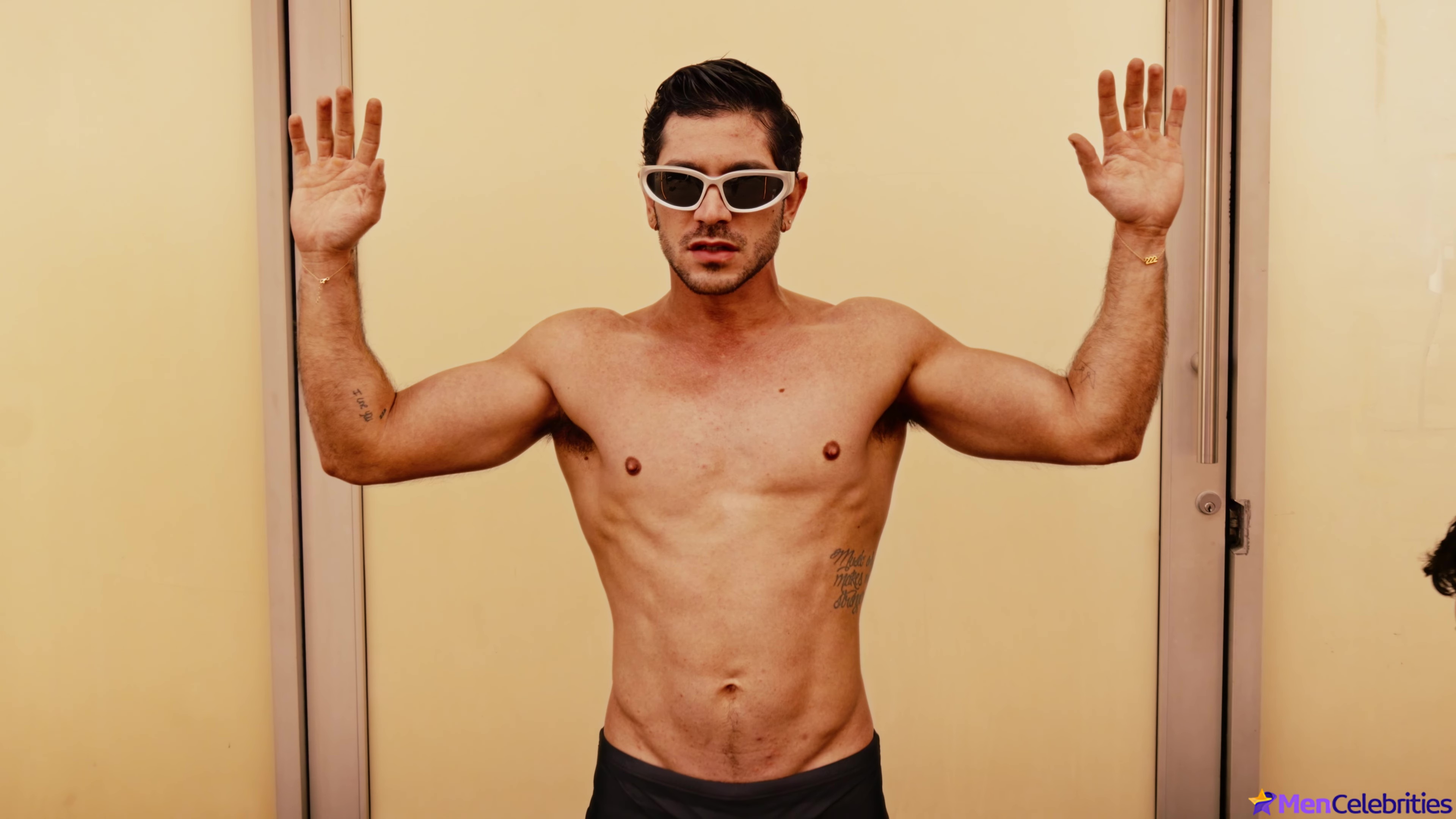 Al Calderon shirtless