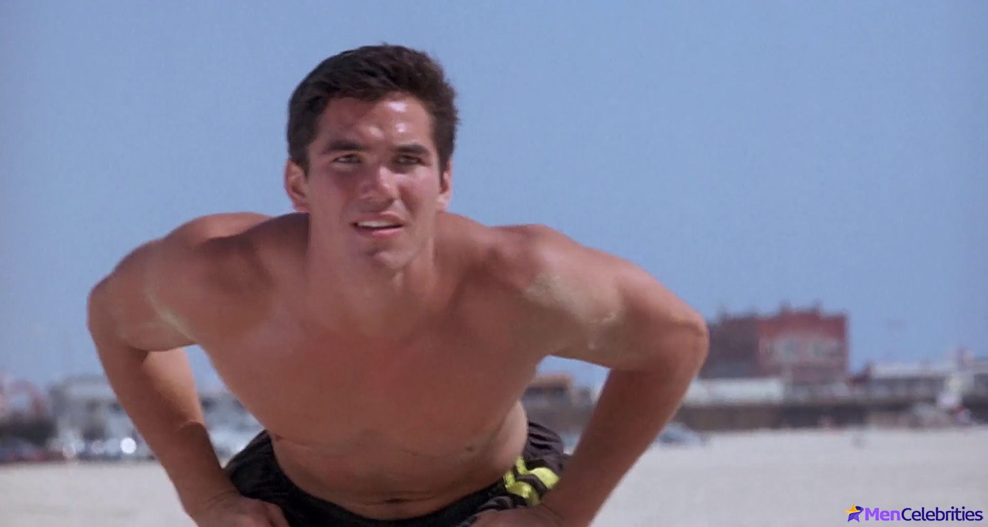 Dean Cain shirtless