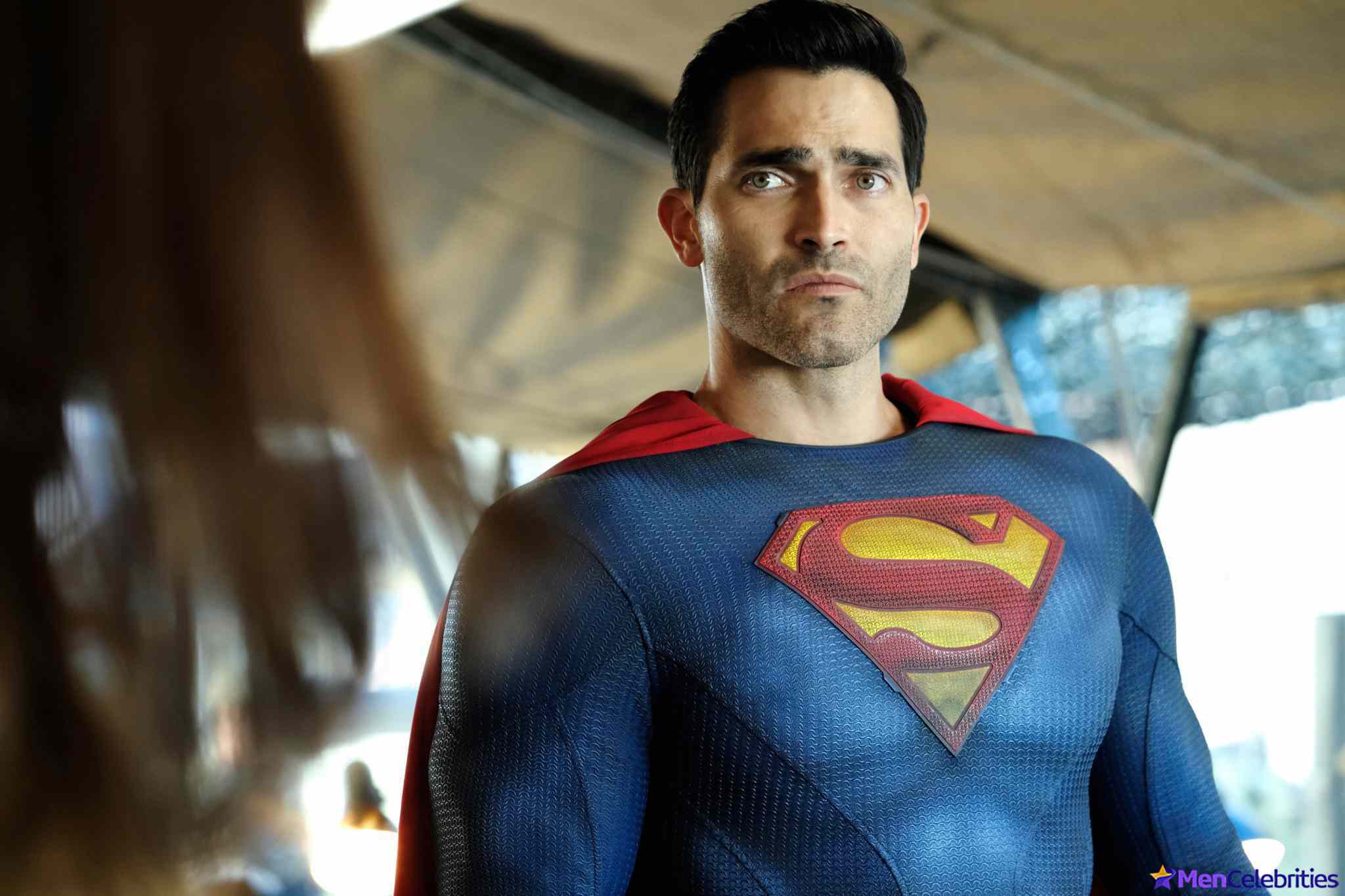Tyler Hoechlin naked superman