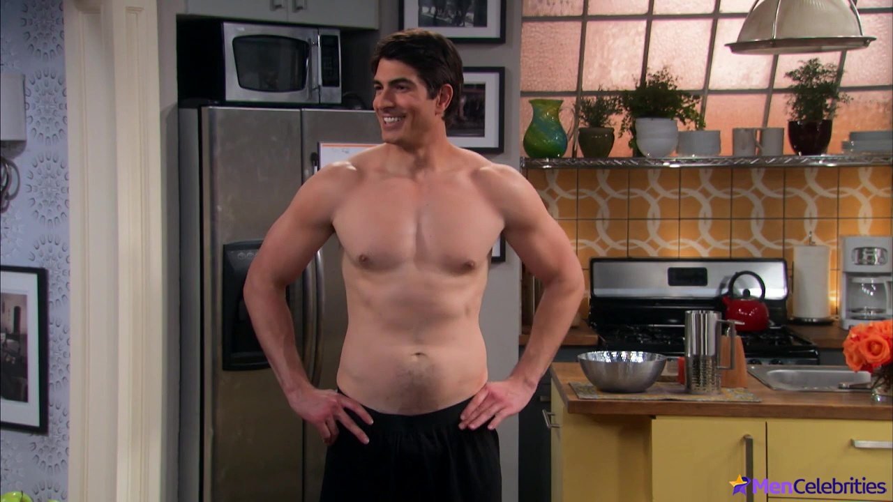 Brandon Routh shirtless