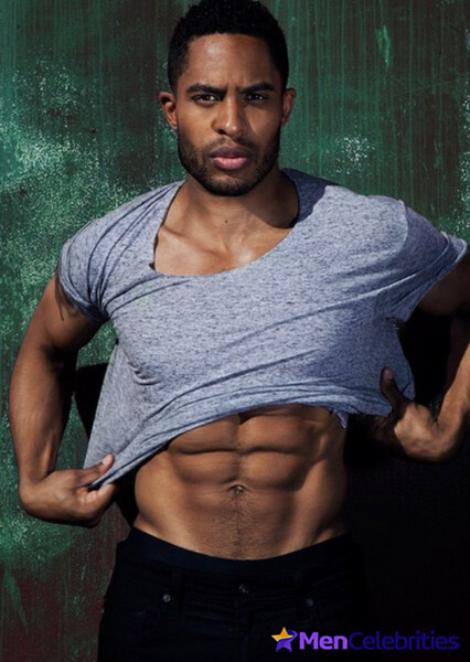 Brandon P Bell strong abs