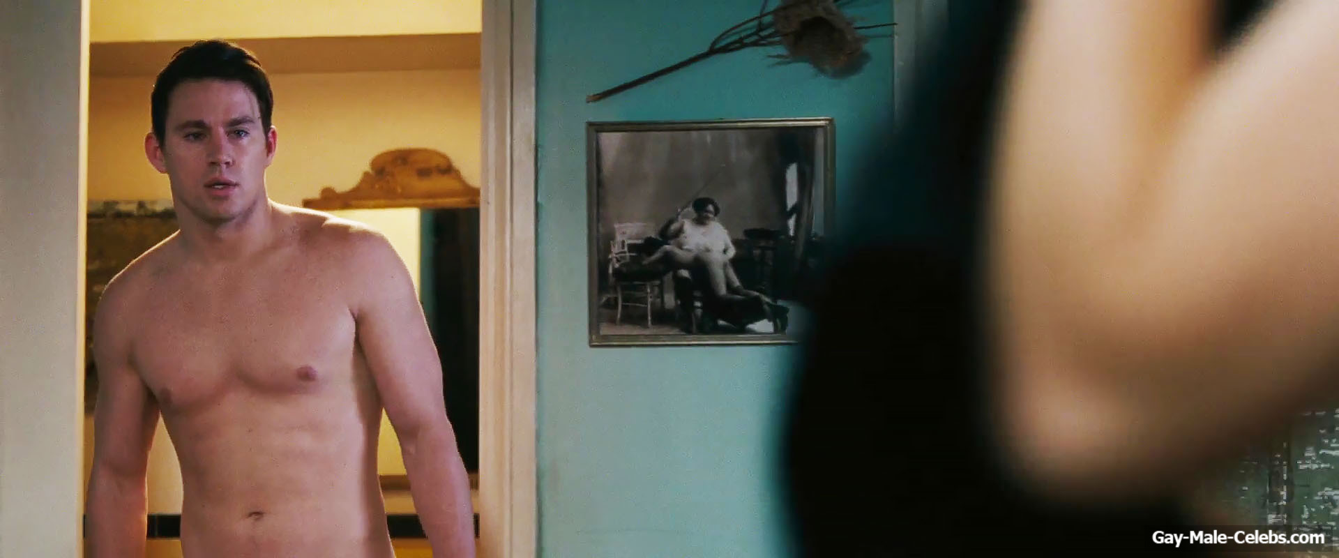 Channing Tatum shirtless