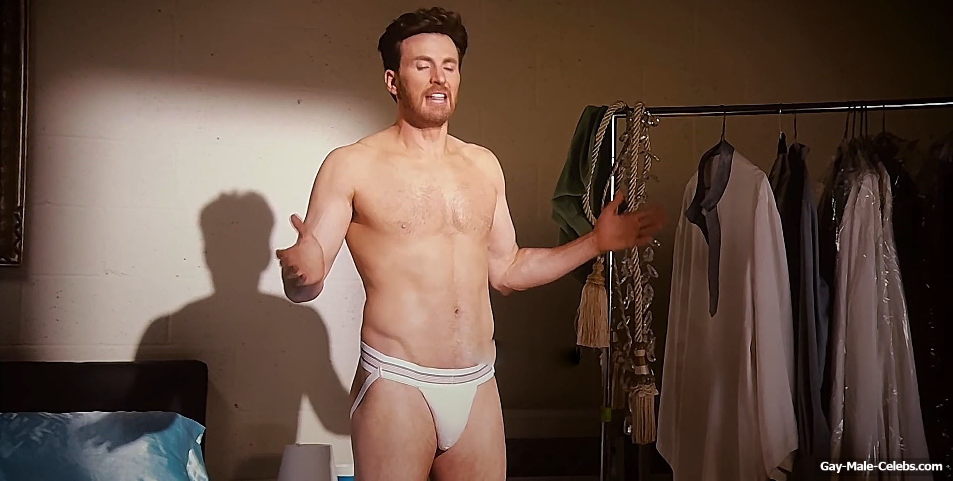 Chris Evans cock bulge