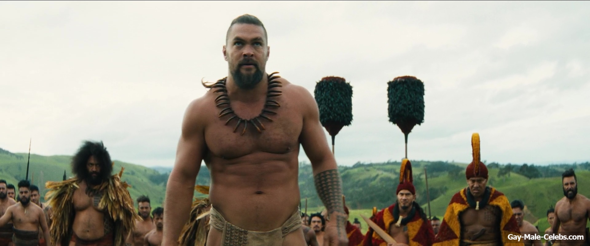 Jason Momoa shirtless