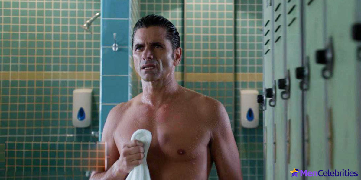 John Stamos nude in shower