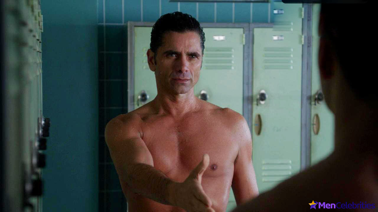 John Stamos shirtless