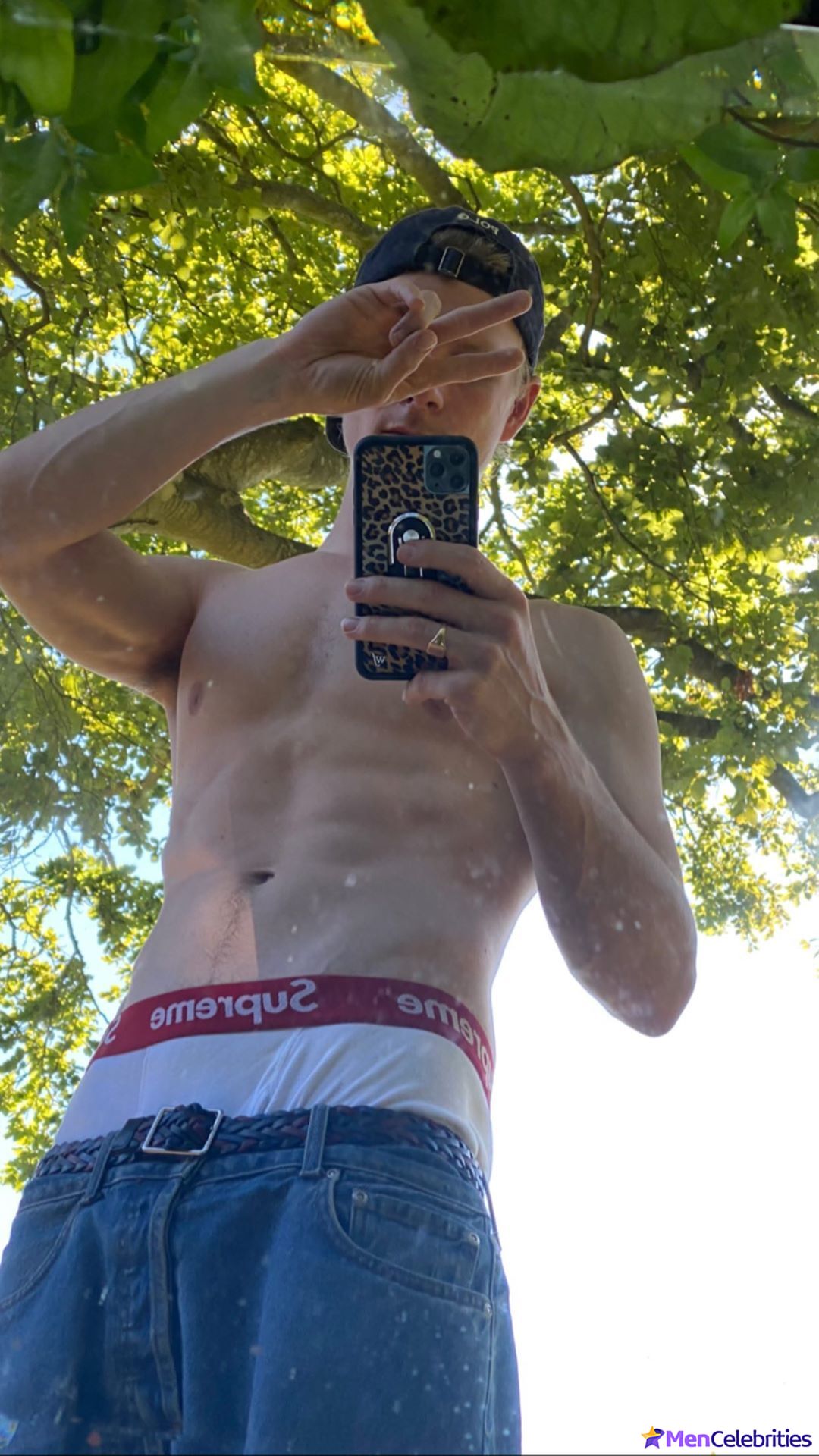 Patrick Gibson underwear